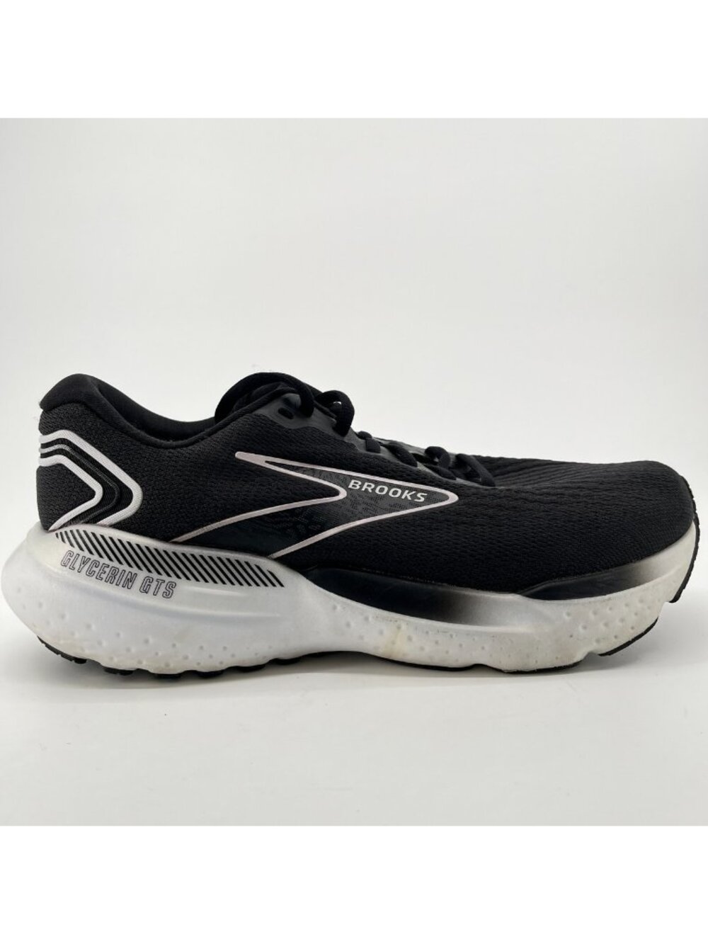 Brooks Glycerin GTS 21 Womens Size 9.5 Black Athletic Running Shoes Sneakers